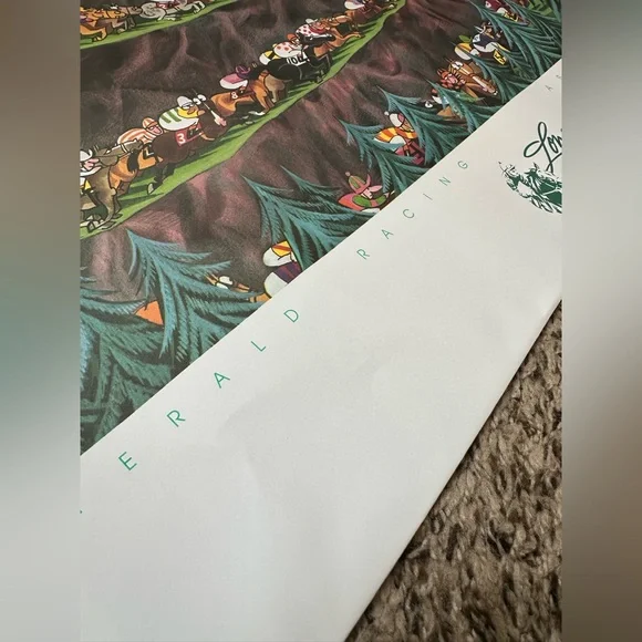 Longacres Park Horse Racing Poster Emerald Racing Association Seattle 18x24 Vtg - Picture 10 of 11